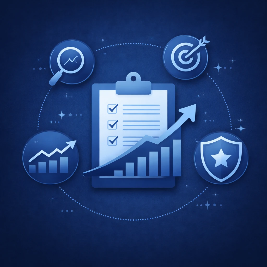 a graphic representing realistic outcomes for affordable SEO Services for small businesses