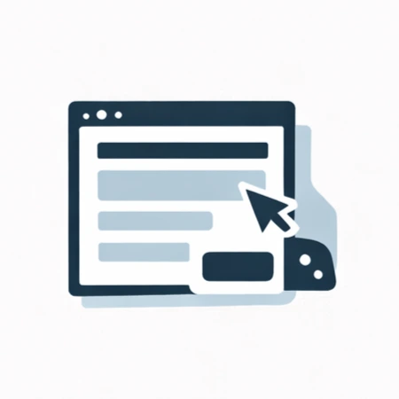 graphic showing website getting edited, step 5 implementation of cro changes